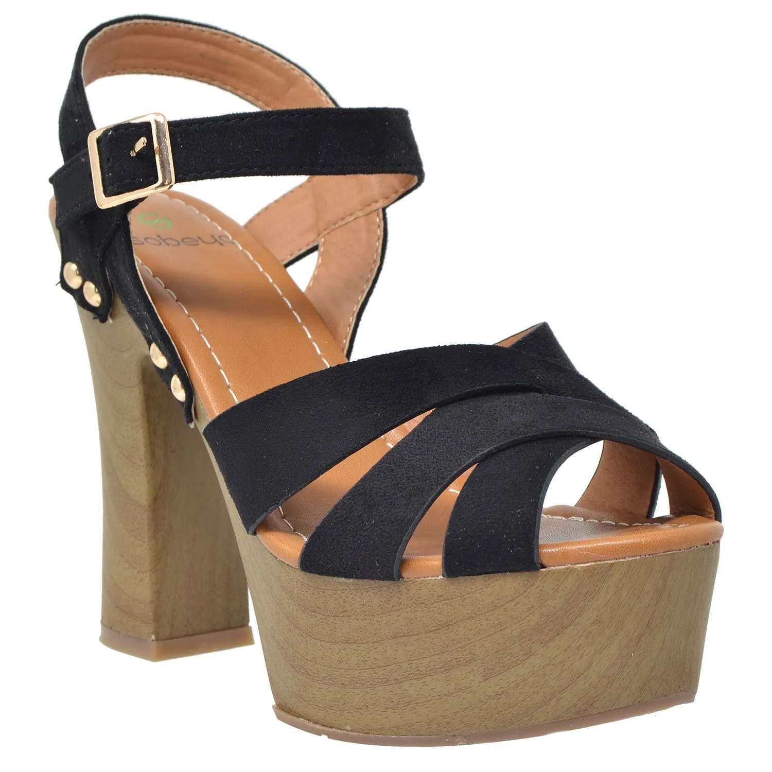 Ankle Strap High Heel Platform Sandal