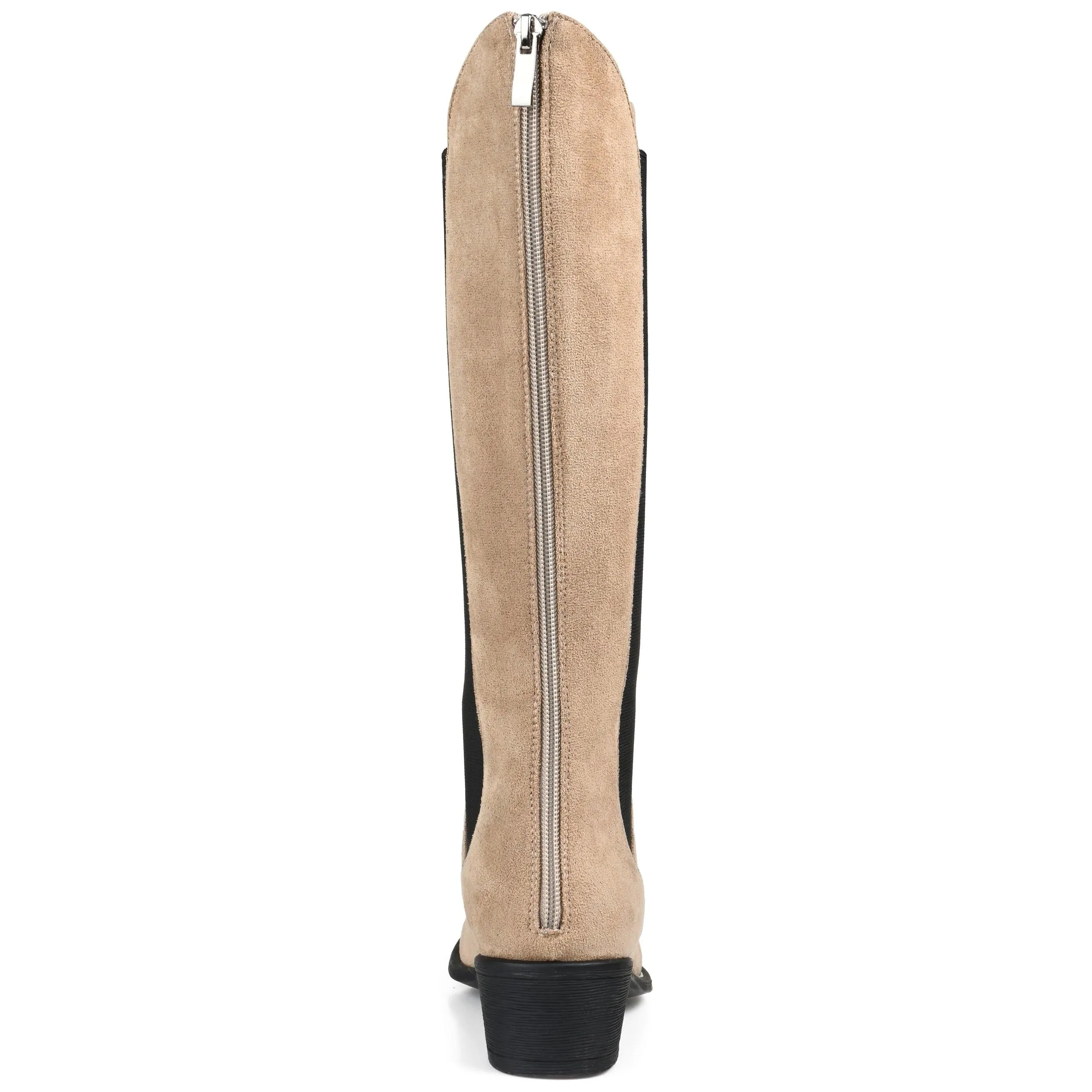 CELESST CHELSEA BOOTS IN FAUX SUEDE